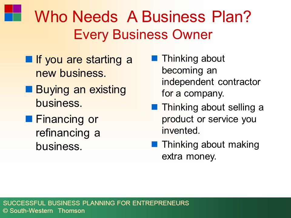 business plans for established businesses